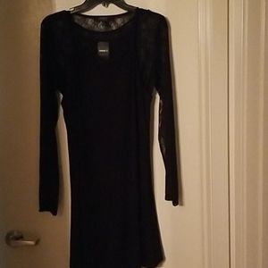 NWT Express 2 piece set Black dress